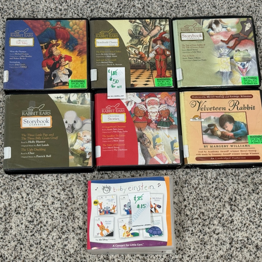 Set of Classic Storybook DVDs